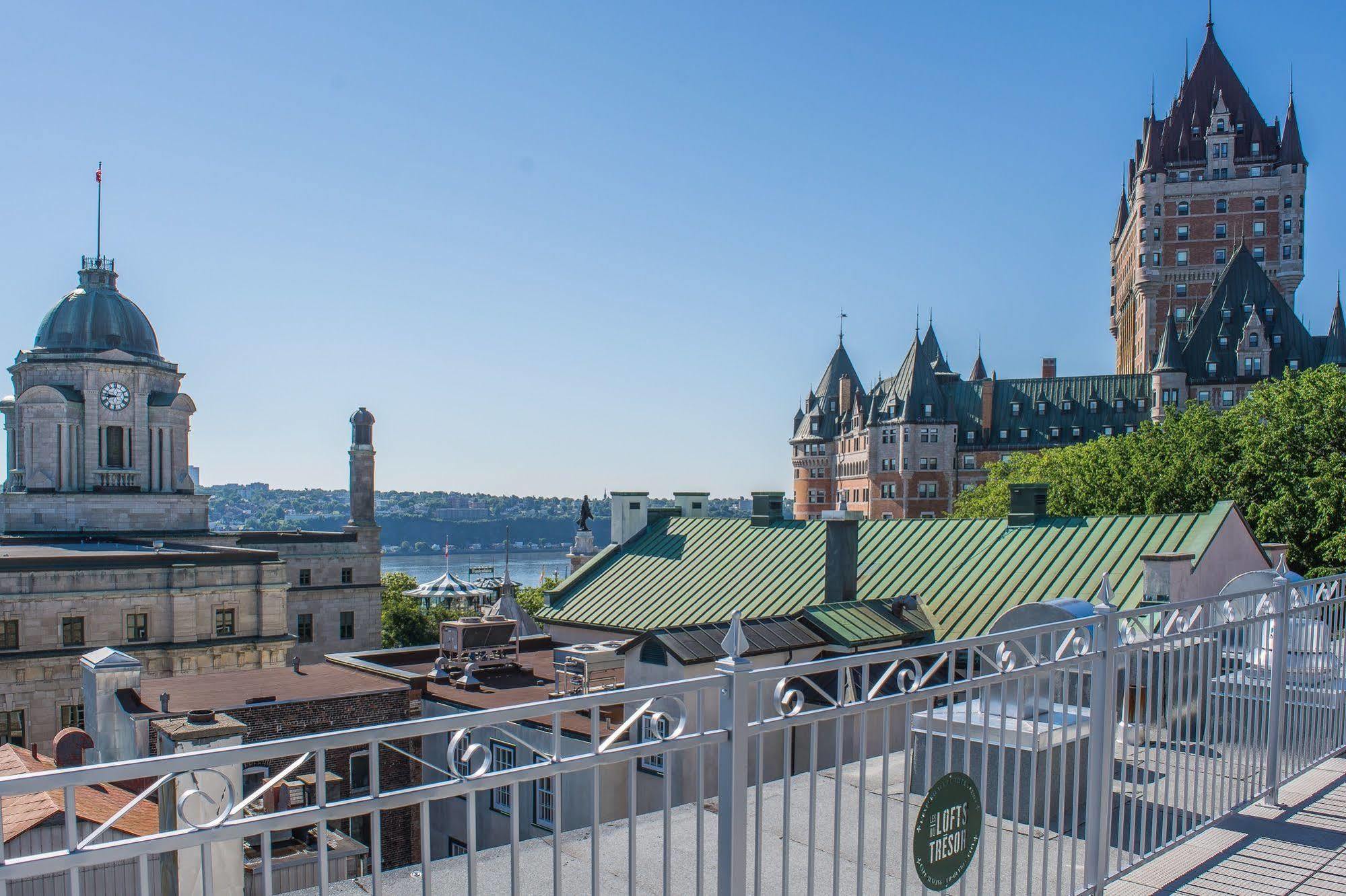 Les Lofts Du Tresor - Par Les Lofts Vieux-Quebec Apartamento Exterior foto